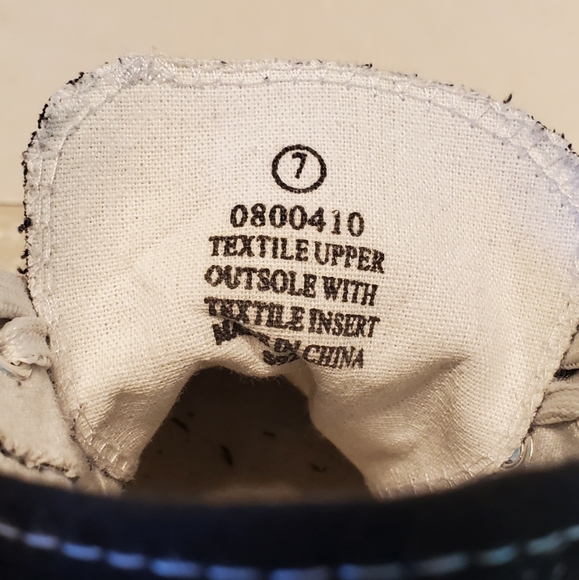 10/$10 or FREE with Bundle | High Top Canvas Sneakers - Picture 6 of 6